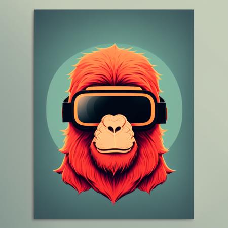 22606-651303047-ape wearing VR headset, vibrant in PrintDesign Style.png